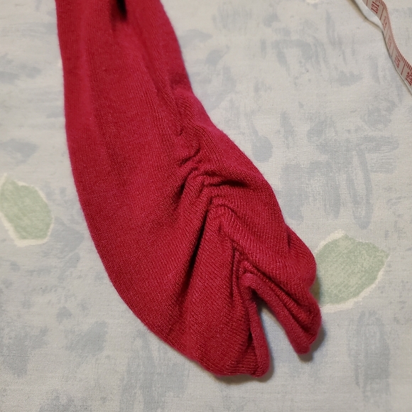 Cupio Raspberry Monk Neckline Top - Picture 8 of 11